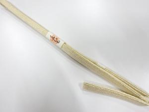 未使用品　正絹　帯留め用　手組三分紐